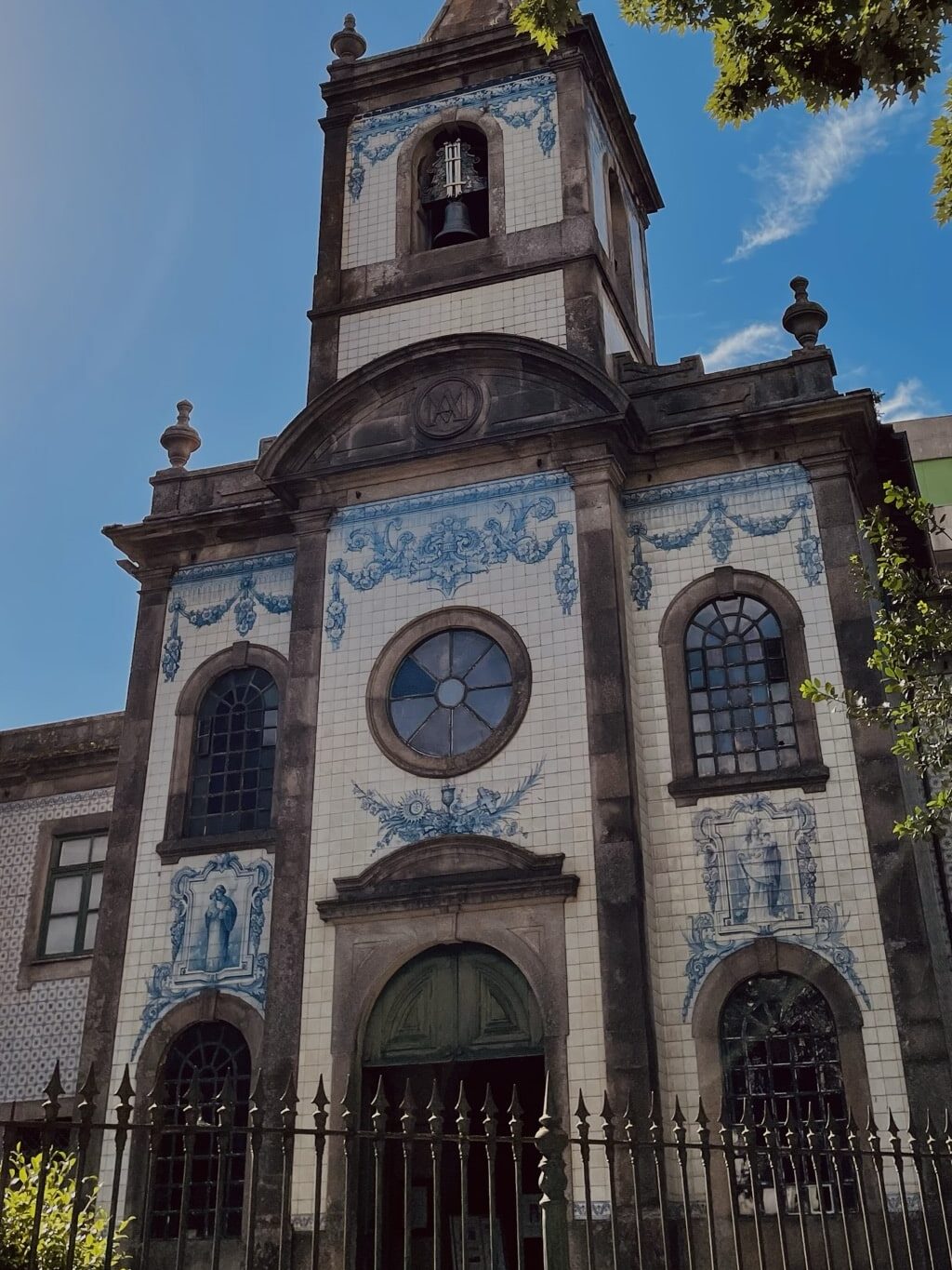 Azulejos - piastelle di ceramica ornamentali. Cappella di Santa Caterina