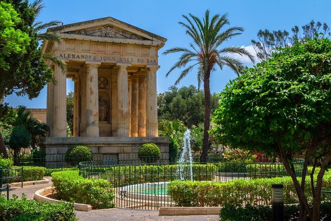 Giardini Barrakka, una vera e propria oasi di verde