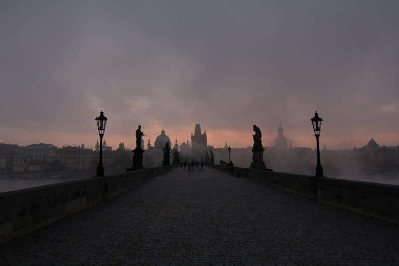 Halloween Praga, ponte spettrale